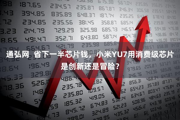 通弘网  省下一半芯片钱，小米YU7用消费级芯片是创新还是冒险？