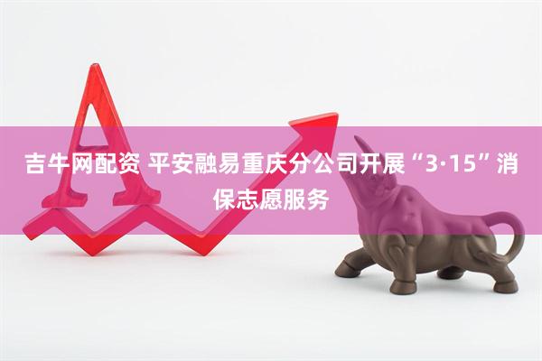 吉牛网配资 平安融易重庆分公司开展“3·15”消保志愿服务